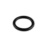 6mm Round Gauge x 28mm I.D. stainless steel Glans Rings - Powder Coated Black