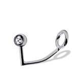 32 mm Anal Hook SS Cock Ring & Male Thread - Ball size 30 mm