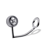32 mm Anal Hook SS Cock Ring & Male Thread - Ball size 45 mm