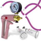 LeLuv MAXI Purple + Gauge Pistol Nipple Pump Slippery Purple Hose Large