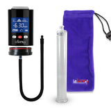 Smart LCD iPump Black Handheld Electric Penis Pump - 12" x 1.50" Acrylic Cylinder