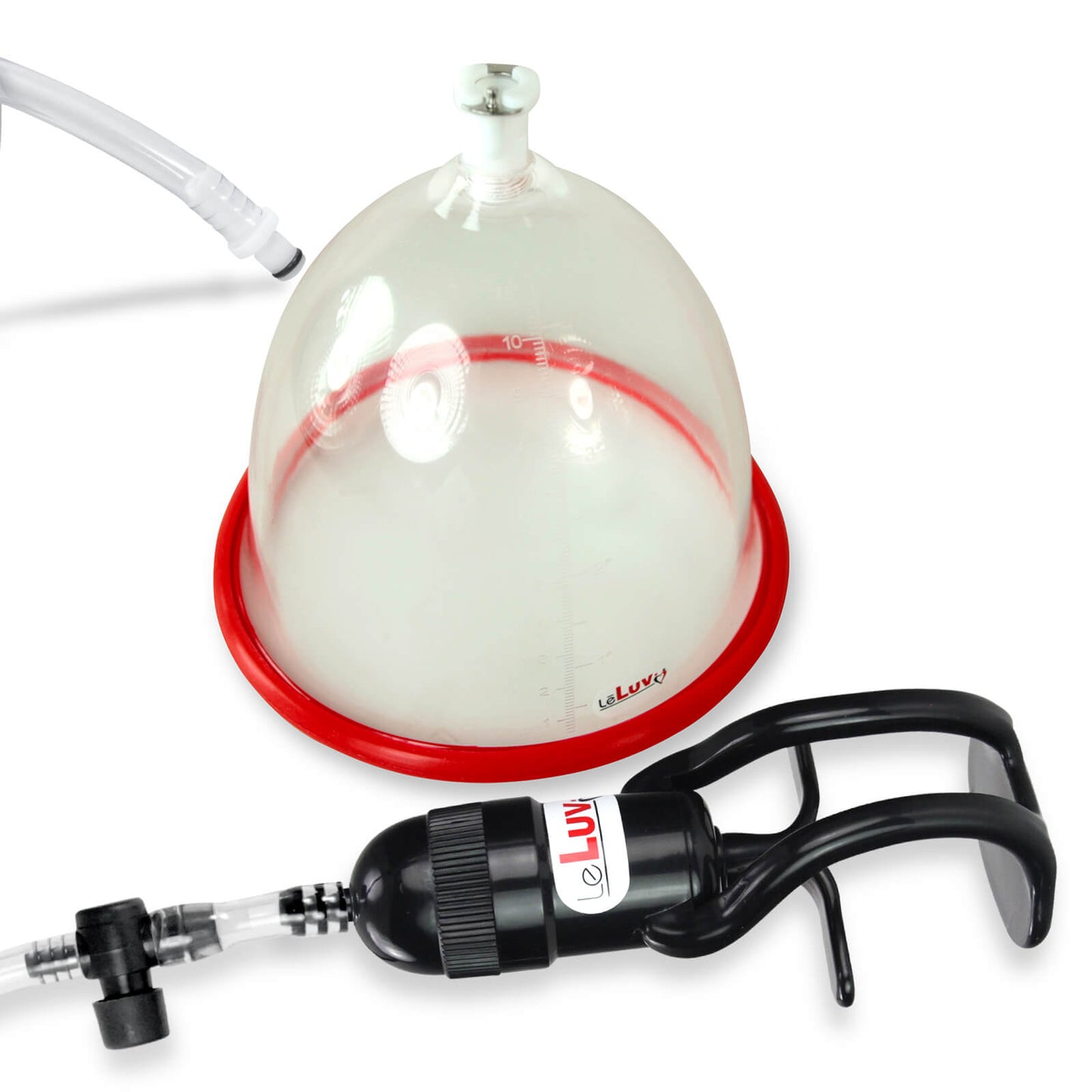 LeLuv EasyOp Z-Grip Breast Pumping Kit SINGLE Large Cup