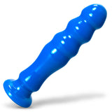 Medium 6 Inch x 1.4 Inch SMOOTHIE 3D Printed Dildo - Blueberry (Blue)
