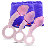 LeLuv Glass Prostate Massager Beginner Male Anal Toy