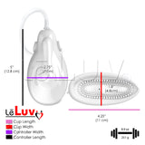 Pussy Vacuum Pump with Vibrating Clitoral Tickler