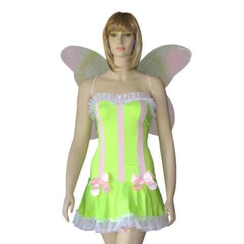 Roleplay Green Woodland Nymph Fairy Pixie Halloween Costume