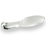 LeLuv Glass Dildo Curved for G-Spot or Prostate Stimulation