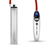 Magna Smart LCD White Handheld Electric Penis Pump 1.9" Diameter x 12" Length Thick-Walled Penis Cylinder