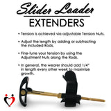 LeLuv Penis Extender SLIDER Kits - Basic, Hybrid, Deluxe