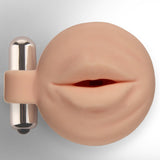 Realistic Donut Penis Pump Cylinder Seal - Vibrating Bullet Option