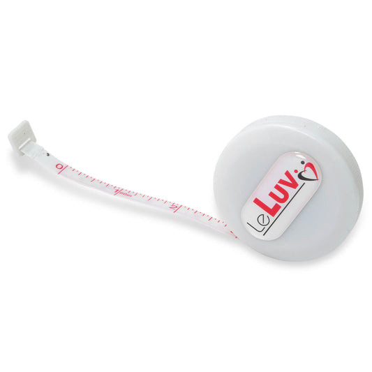 LeLuv Retractable inch / cm Nylon Measuring Tape