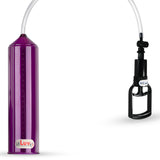 2.25" EasyOp Tgrip BASIC Clear Hose Purple Cylinder Penis Pump