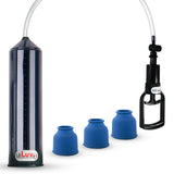 LeLuv Tgrip Handle EasyOp Penis Pump - with 3x Silicone Sleeves - Small, Med. Or Large