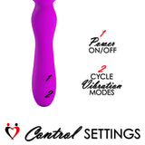 Wand Vibrator Clitoral Massager USB Rechargable Smooth Silicone