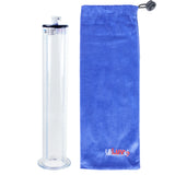 Penis Pump Cylinder 2 Inch x 12 Inch Large Flange with Fitting