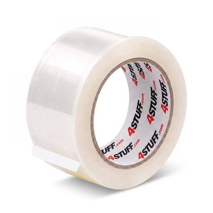 LeLuv® 4Stuff™ Packing Tape - 1.6 Mil, 2" x 110 yds Clear