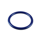 5mm Round Gauge x 44mm I.D. stainless steel Cock Rings - Powder Coated Blue
