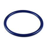 5mm Round Gauge x 60mm I.D. stainless steel Cock Rings - Powder Coated Blue