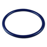 5mm Round Gauge x 64mm I.D. stainless steel Cock Rings - Powder Coated Blue