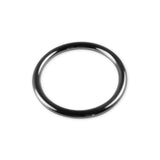 5mm Round Gauge x 40mm I.D. stainless steel Cock Rings - Polished