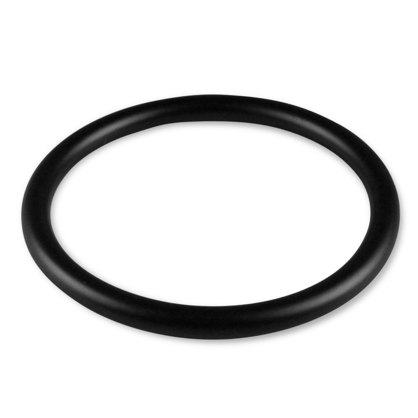 6mm Round Gauge x 64mm I.D. stainless steel Penis Rings - Powder Coated Black
