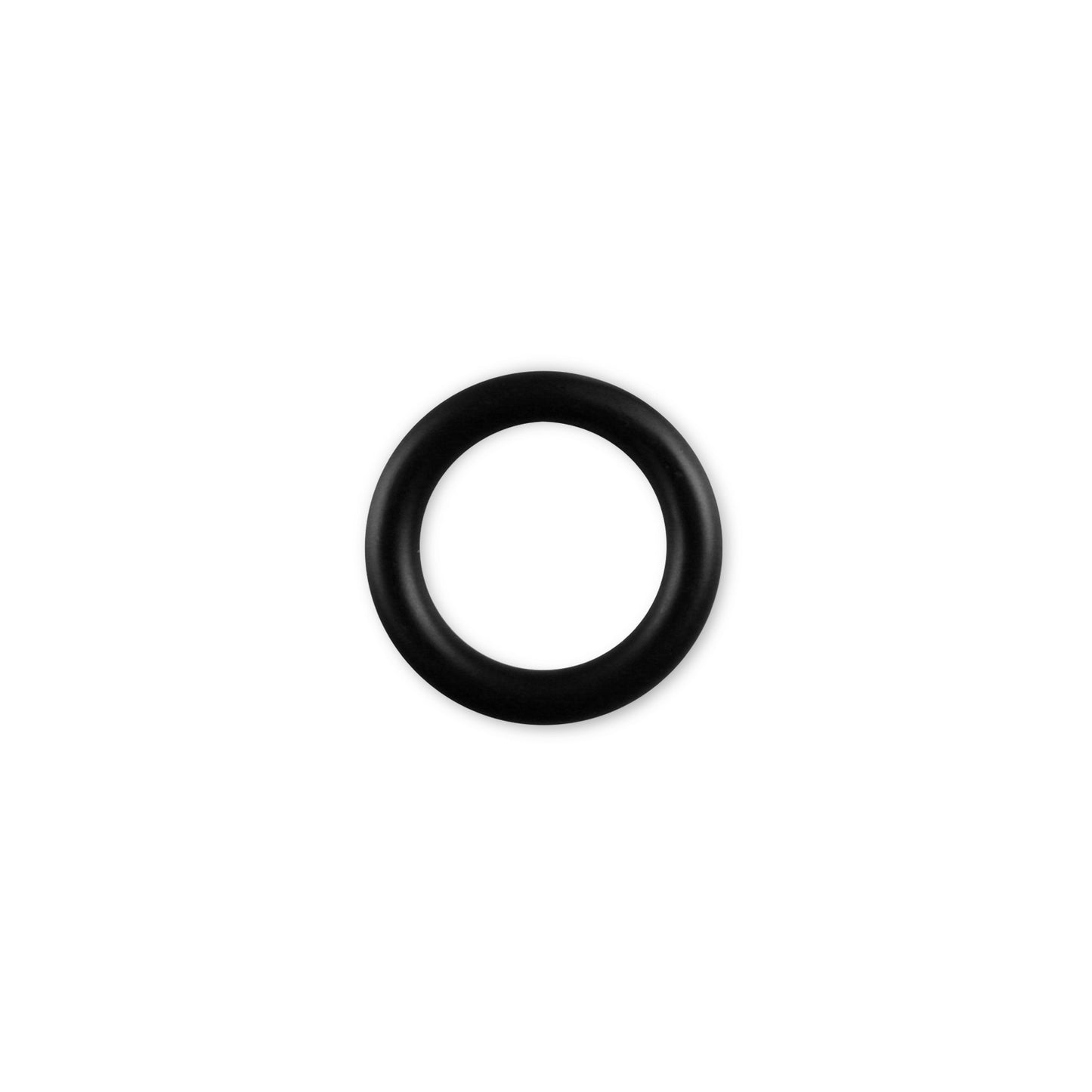 6mm Round Gauge x 22mm I.D. stainless steel Glans Rings - Powder Coated Black