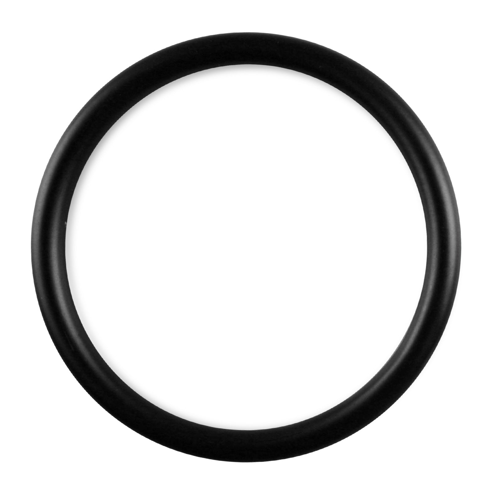 5mm Round Gauge x 60mm I.D. stainless steel Cock Rings - Powder Coated Black