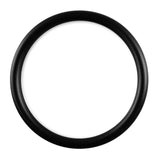 6mm Round Gauge x 60mm I.D. stainless steel Penis Rings - Powder Coated Black