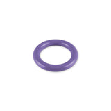 6mm Round Gauge x 28mm I.D. stainless steel Glans Rings - Powder Coated Purple