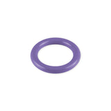 6mm Round Gauge x 30mm I.D. stainless steel Glans Rings - Powder Coated Purple