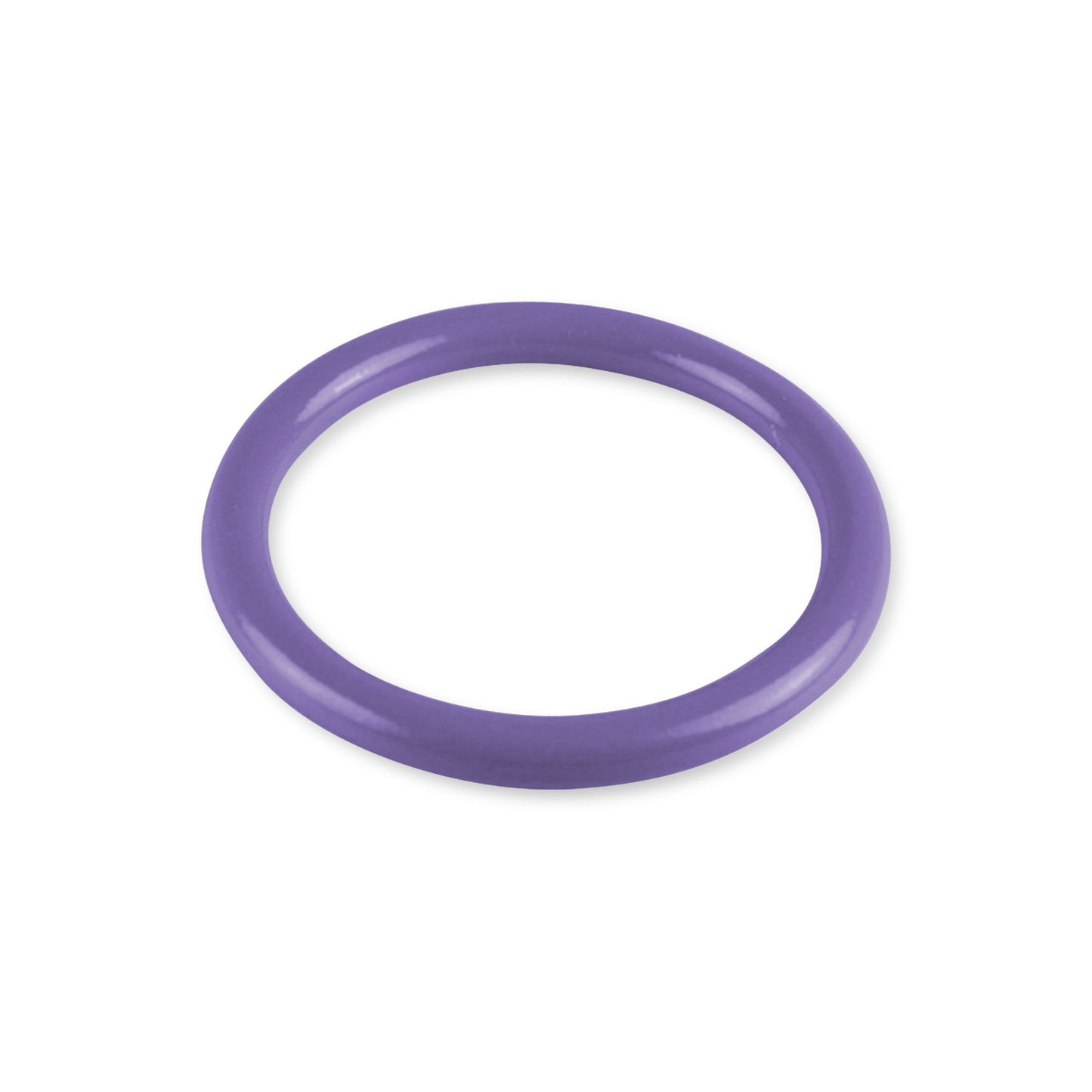6mm Round Gauge x 52mm I.D. stainless steel Penis Rings - Powder Coated Purple
