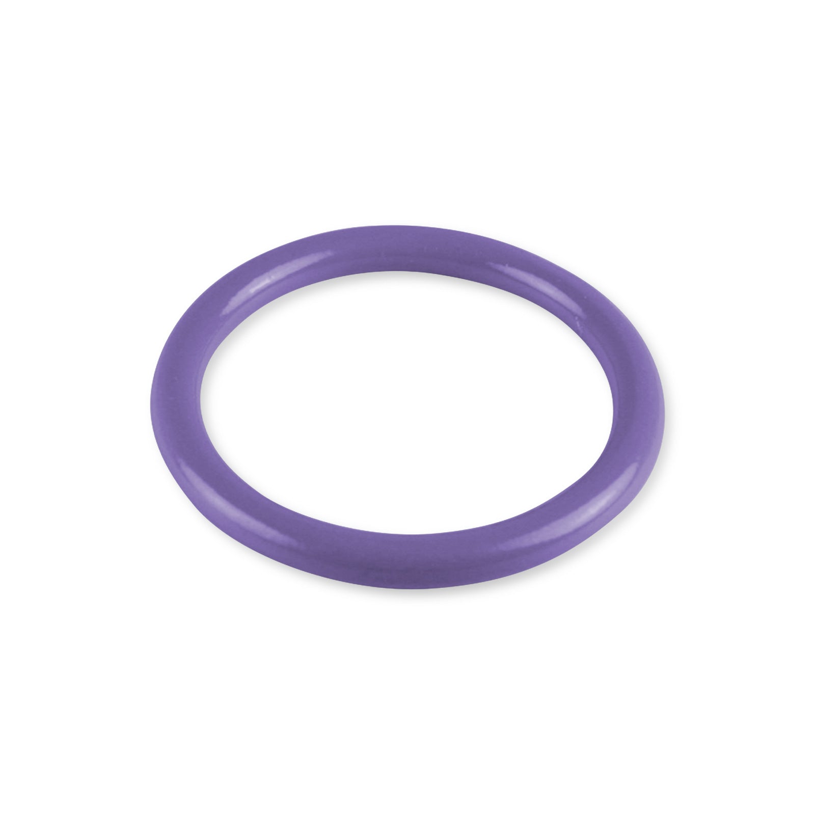 6mm Round Gauge x 52mm I.D. stainless steel Penis Rings - Powder Coated Purple