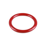 5mm Round Gauge x 48mm I.D. stainless steel Cock Rings - Powder Coated Red