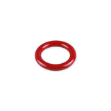 5mm Round Gauge x 26mm I.D. stainless steel Glans Rings - Powder Coated Red