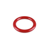 5mm Round Gauge x 32mm I.D. stainless steel glans/Cock Rings - Powder Coated Red