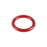 5mm Round Gauge x 36mm I.D. stainless steel Cock Rings - Powder Coated Red