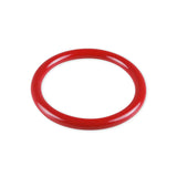 5mm Round Gauge x 40mm I.D. stainless steel Cock Rings - Powder Coated Red
