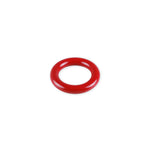 5mm Round Gauge x 22mm I.D. stainless steel Glans Rings - Powder Coated Red