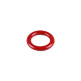 5mm Round Gauge x 24mm I.D. stainless steel Glans Rings - Powder Coated Red