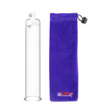 Replacement Penis Pump Cylinder with Round Flange | 9" or 12" Length, 1.35"-5.0" Diameter