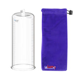 Replacement Penis Pump Cylinder with Round Flange | 9" or 12" Length, 1.35"-5.0" Diameter