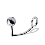 32 mm Anal Hook SS Cock Ring & Male Thread - Ball size 40 mm