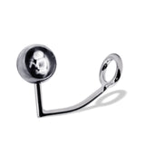 32 mm Anal Hook SS Cock Ring & Male Thread - Ball size 50 mm