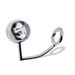 32 mm Anal Hook SS Cock Ring & Male Thread - Ball size 55 mm