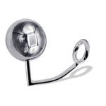 32 mm Anal Hook SS Cock Ring & Male Thread - Ball size 70 mm