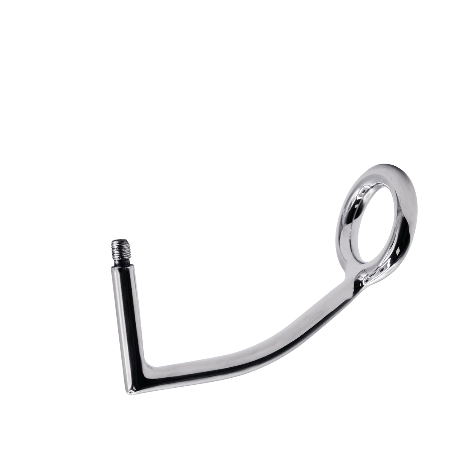 36 mm Anal Hook SS Cock Ring & Male Thread - No Ball