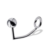 36 mm Anal Hook SS Cock Ring & Male Thread - Ball size 40 mm