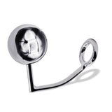36 mm Anal Hook SS Cock Ring & Male Thread - Ball size 60 mm