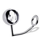 36 mm Anal Hook SS Cock Ring & Male Thread - Ball size 65 mm
