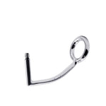 40 mm Anal Hook SS Cock Ring & Male Thread - No Ball